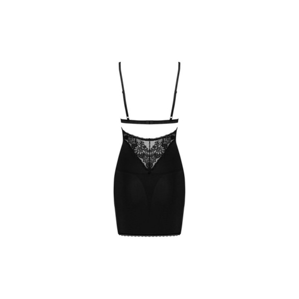 Maderris nuisette et String - Noire